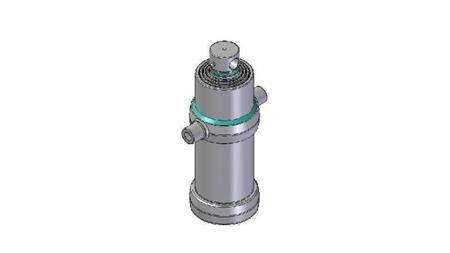 4045F -TELESCOPISK CYLINDER STANDARD/HUL 4 TRIN SLAG 1490 FI 170