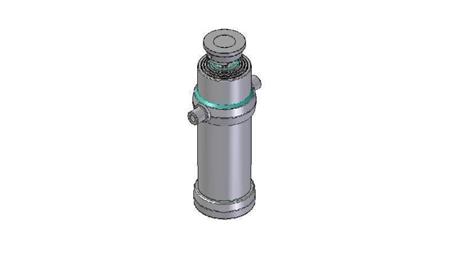 4049S -TELESCOPISK CYLINDER STANDARD/BALL 4 TRIN SLAG 2510 DIAMETER 190