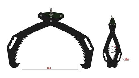HÅND FORESTRY GREB HD70 (700mm)