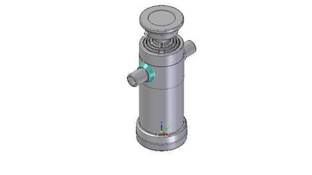 5022S -TELESCOPISK CYLINDER STANDARD/KUGLE 5 TRIN SLAG 1030 DIAMETER 112