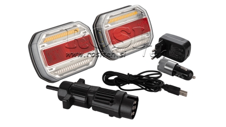 LED MAGNETISK LYSSÆT - TRÅDLØS 12/24V CANBUS