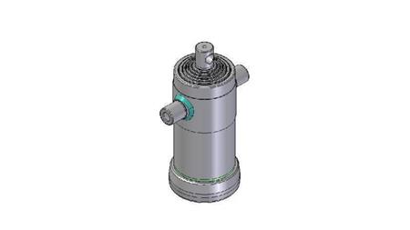 6008F - TELESCOPISK CYLINDER STANDARD/HUL 6 TRIN SLAG 1480 FI 152