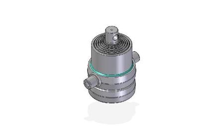7015F -TELESCOPISK CYLINDER STANDARD/HUL 7 TRIN SLAG 1135 FI 190