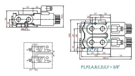 8-VEGS VENTIL 3/8 12V - 50lit