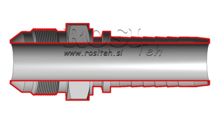 HYDRAULISK FORBINDELSE AGJ JIC74° HANN DN8-1/2”-20