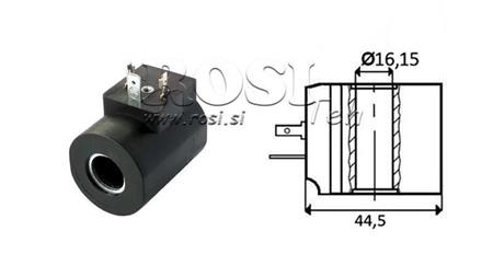 ELEKTROMAGNETISK SPOLE 24V DC - CB10 - fi 16.15mm-50.2mm 26W