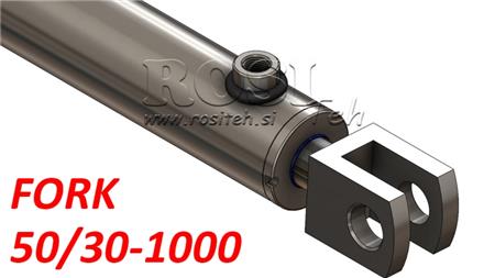 HYDRAULISK CYLINDER FORK 50/30-1000