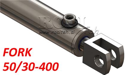 HYDRAULISK CYLINDER FORK 50/30-400