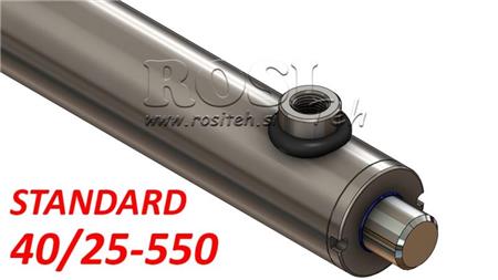 HYDRAULISK CYLINDER STANDARD 40/25-550