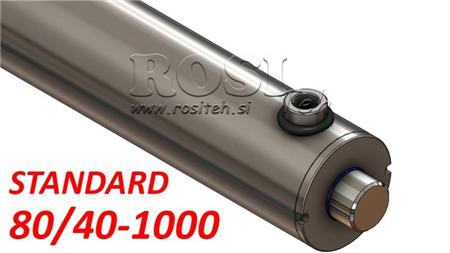 HYDRAULISK CYLINDER STANDARD 80/40-1000