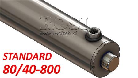 HYDRAULISK CYLINDER STANDARD 80/40-800