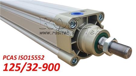 PNEUMATISK CYLINDER PCAS 125/32-900 BE ISO15552