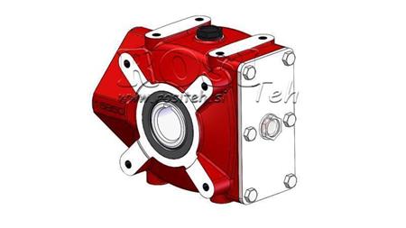 GEARKASSE - GEARKASSE RT50 TIL HYDRAULIKMOTOR MP/MR/MS FORHOLD 1.9:1