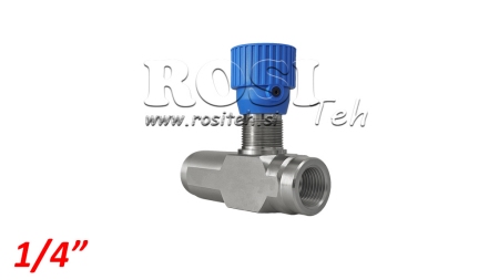 FLOW REGULATOR VRFU - SILENCER NON-RETURN VALVE 1/4 ONE-WAY - 15LIT