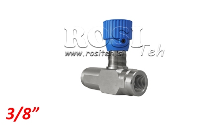 FLOW REGULATOR VRFU - SILENCER NON-RETURN VALVE 3/8 ONE-WAY - 30LIT