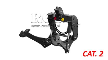 UNIVERSAL KIT FRONT HYDRAULIK 2KAT FOR TRAKTOR 1500KG