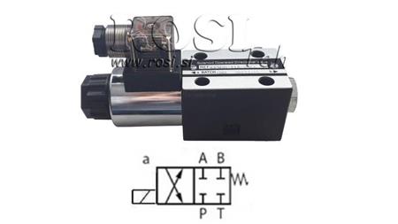 HYDRAULISK ELEKTROMAGNETISK VENTIL CETOP 3 12/24/230V 1A