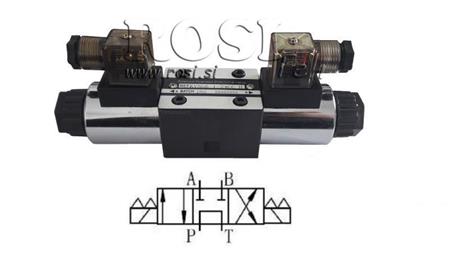 HYDRAULISK ELEKTROMAGNETISK VENTIL CETOP 3 12/24/230V N2