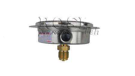 MANOMETER DN100 BAG 0 - 600 BAR - 1/2