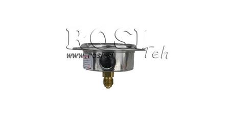 MANOMETER DN63 BAG 0 - 25 BAR - 1/4