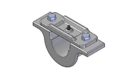 MONTERING TIL TELESCOPISK CYLINDER FI55-A