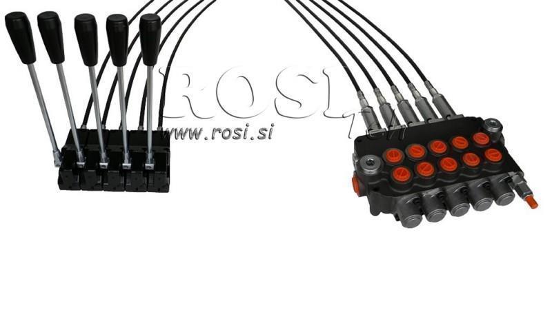 KIT 5xP80   JOYSTICK 1 POSITION L3000