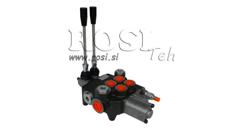 HYDRAULISK VENTIL 2xP80 FLYDENDE