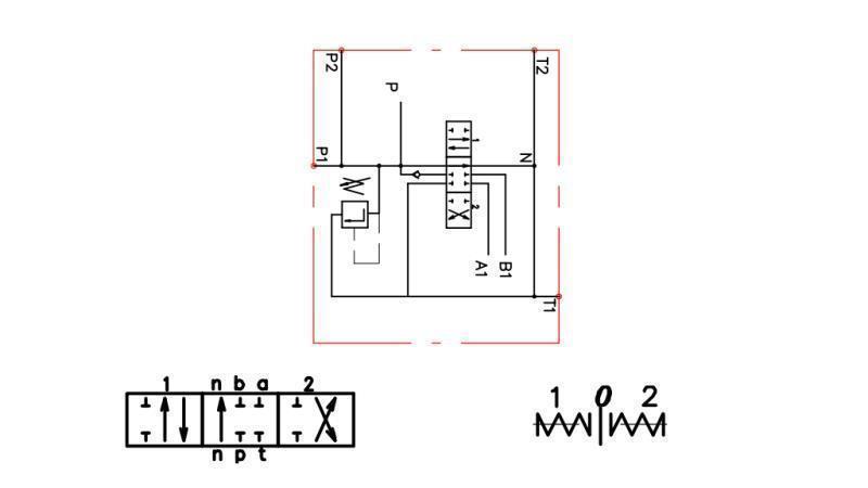 KABLESKEMA 1xP80