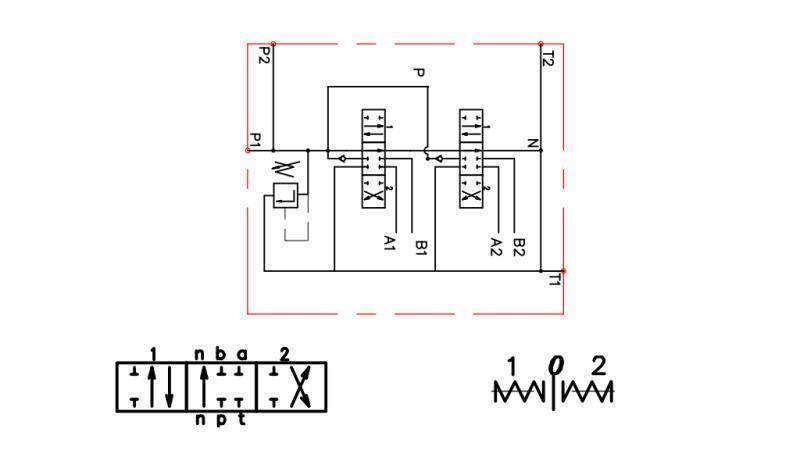 KABLESKEMA 2xP80