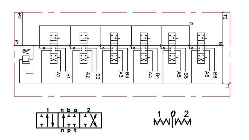 KABLESKEMA 6xP80