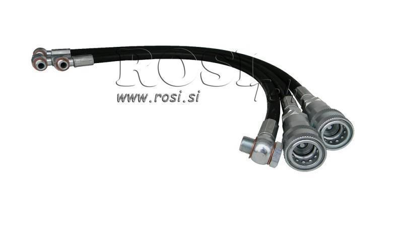 SÆT AF HYDRAULISKE RØR TIL VENTIL IMT 481